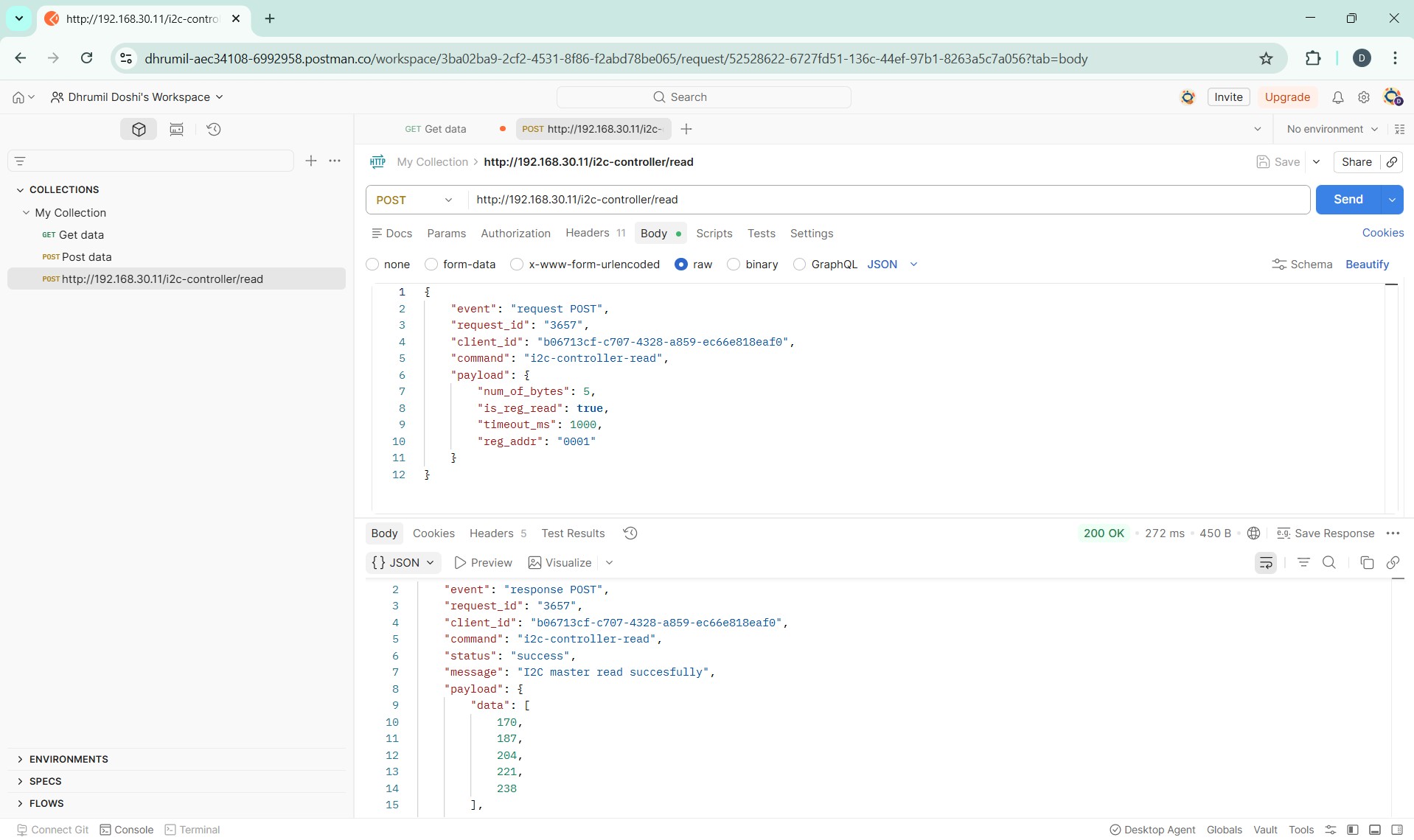 bUniProbe-gui-POSTMAN-REST-api